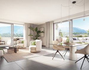 Achat / Vente appartement neuf Aix-les-Bains à 10 min en voiture du lac du Bourget (73100) - Réf. 11849