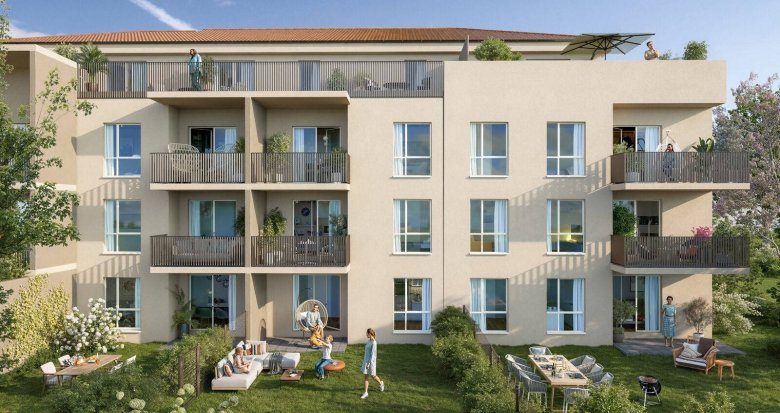 Achat / Vente appartement neuf Ambérieu-en-Bugey à 5 min à pied de la gare reliant à Lyon (01500) - Réf. 11864