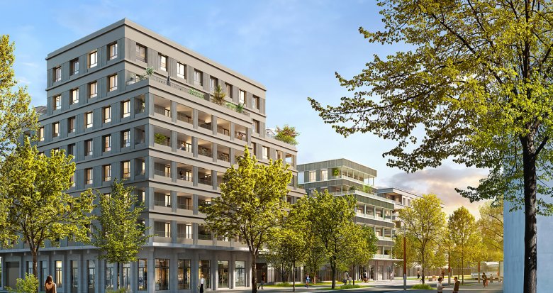 Achat / Vente appartement neuf Ambilly centre bourg à moins de 10 km de Genève (74100) - Réf. 9149