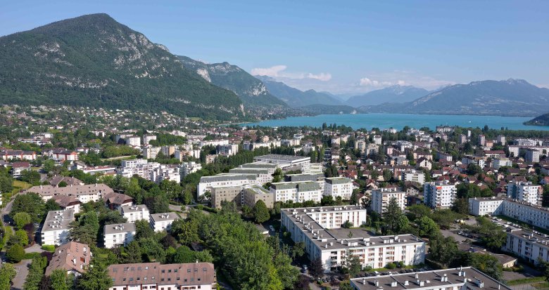 Achat / Vente appartement neuf Annecy-le-Vieux au sein d'un parc verdoyant (74000) - Réf. 9124