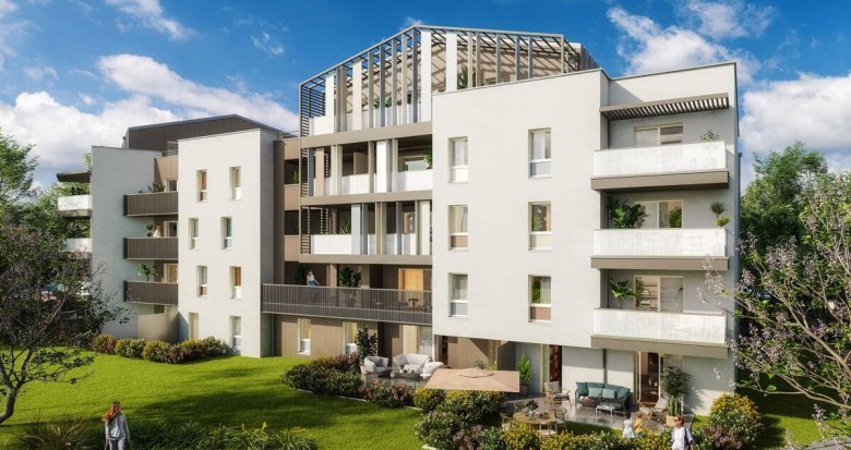 Achat / Vente appartement neuf Annecy secteur Meythet à 15 minutes en voiture du lac (74000) - Réf. 9129