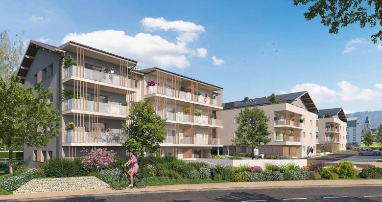 Achat / Vente appartement neuf Bons-en-Chablais à proximité du Lac Léman (74890) - Réf. 8851