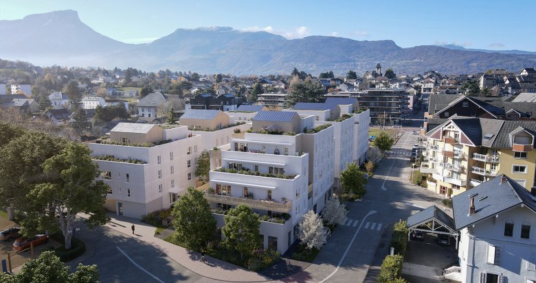 Achat / Vente appartement neuf Challes-les-Eaux centre à 15 min de Chambery (73190) - Réf. 9550