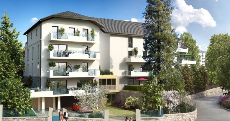 Achat / Vente appartement neuf Chambéry quartier paisible à 6 min de route du centre-ville (73000) - Réf. 9546