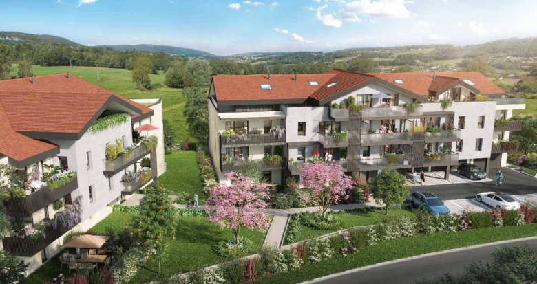 Achat / Vente appartement neuf Cuvat au centre du village (74350) - Réf. 6522