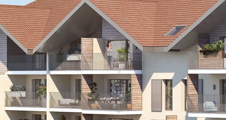 Achat / Vente appartement neuf Épagny Metz-Tessy à 10 min de route du lac d’Annecy (74370) - Réf. 9133