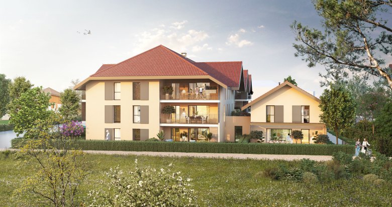 Achat / Vente appartement neuf Épagny Metz-Tessy à 10 min de route du lac d’Annecy (74370) - Réf. 9133