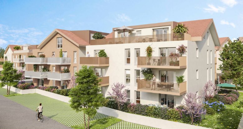 Achat / Vente appartement neuf La Roche-sur-Foron à 30 minutes en voiture de Genève (74800) - Réf. 9164