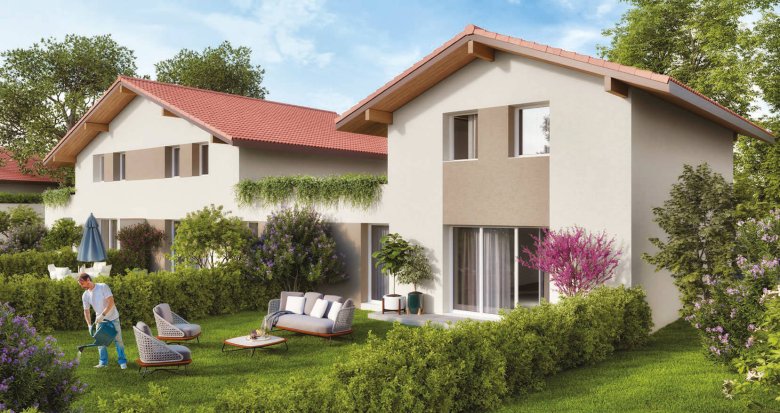 Achat / Vente appartement neuf Lully proche du Bon-en-Chablais en plein du Grand Genève (74890) - Réf. 10758