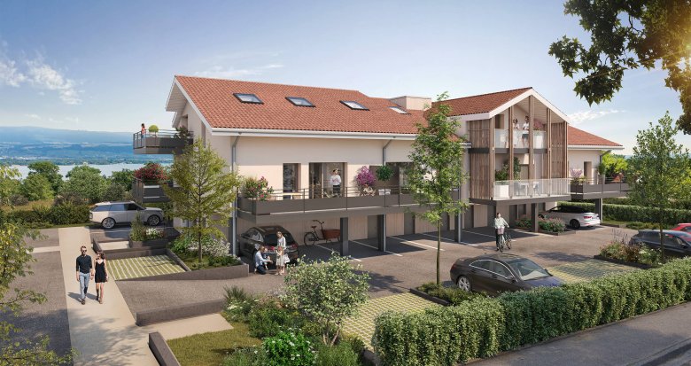 Achat / Vente appartement neuf Messery à 15 minutes à pied du lac Léman (74140) - Réf. 8872