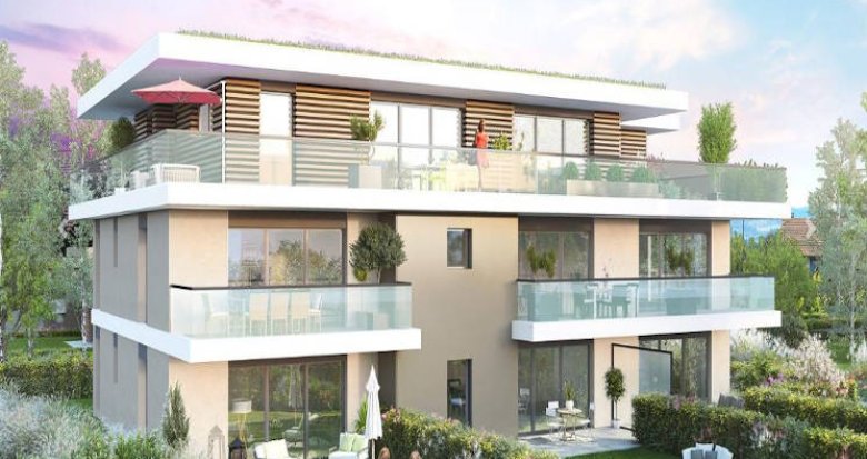 Achat / Vente appartement neuf Perrignier lieu-dit Le Fougueux (74550) - Réf. 4659