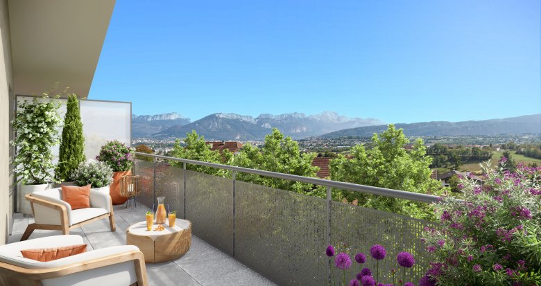 Achat / Vente appartement neuf Poisy à 10 min de Annecy centre (74330) - Réf. 8796