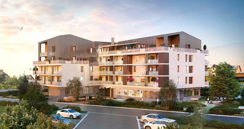 Achat / Vente appartement neuf Saint-Alban-Leysse en plein centre bourg proche de la Leysse (73230) - Réf. 9549