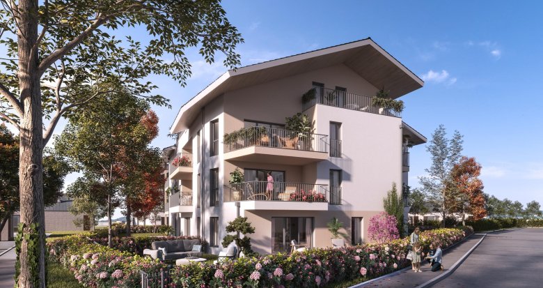 Achat / Vente appartement neuf Saint-Félix ville-village à 20 min d’Annecy centre (74540) - Réf. 8814