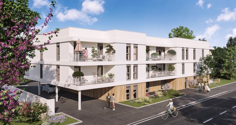 Achat / Vente appartement neuf Saint-Genis-Pouilly à 6 min de la frontière Suisse (01630) - Réf. 8933