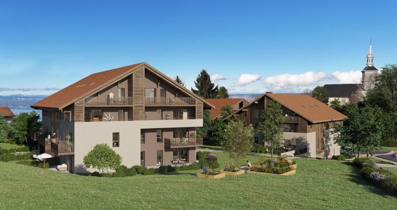 Achat / Vente appartement neuf Saint-Paul-en-Chablais centre-ville proche supermarché (74500) - Réf. 11862