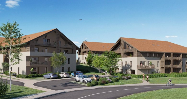 Achat / Vente appartement neuf Saint-Paul-en-Chablais centre-ville proche supermarché (74500) - Réf. 11862