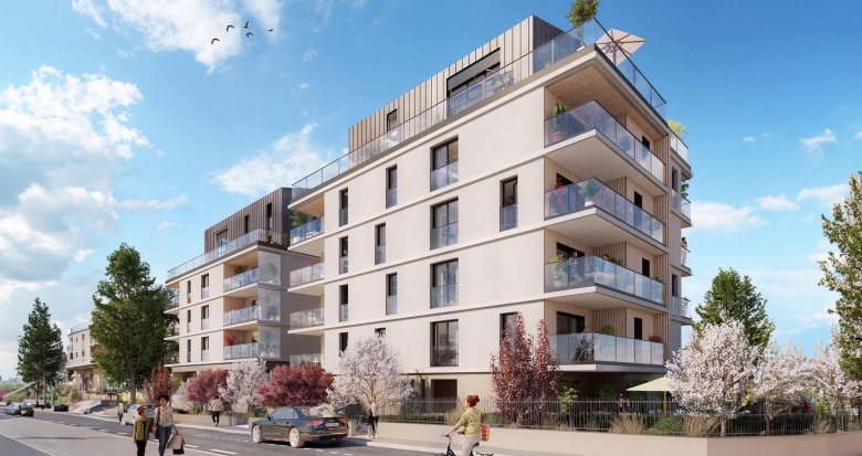 Achat / Vente appartement neuf Thonon-les-Bains à 20 minutes à pied du lac Léman (74200) - Réf. 9182