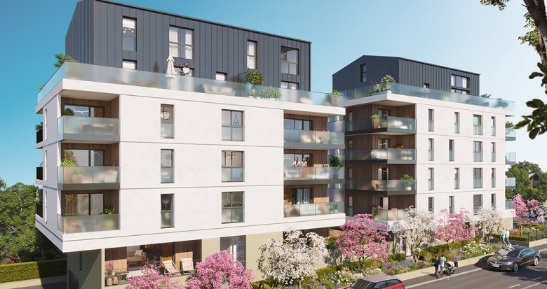 Achat / Vente appartement neuf Thonon-les-Bains à 20 minutes à pied du lac Léman (74200) - Réf. 9182