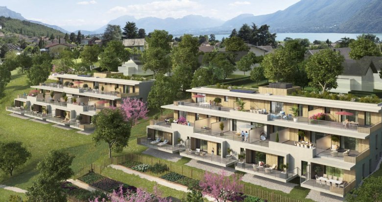 Achat / Vente appartement neuf Brison-Saint-Innocent à 5 min à vélo du lac du Bourget (73100) - Réf. 12073