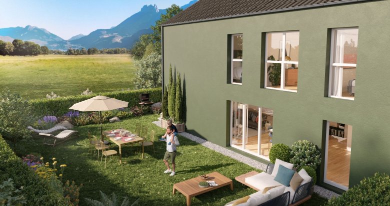 Achat / Vente appartement neuf Doussard à 30 min d'Annecy avec vue sur le Lac (74210) - Réf. 11229