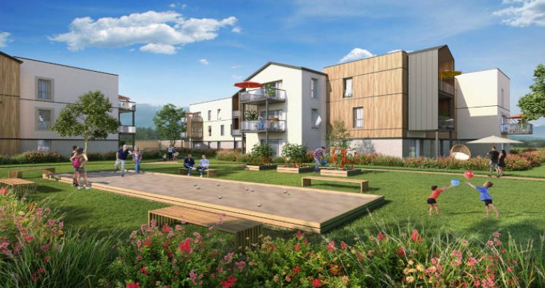 Achat / Vente appartement neuf Rumilly entre ville et nature (74150) - Réf. 11237